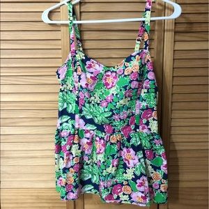 Lilly Peplum Tank